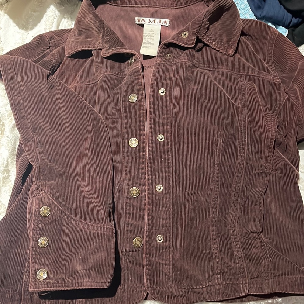 Brown cotton jacket vintage from my hippie grandmother